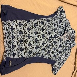 Kerrits Women's Blue Ice Fil Top